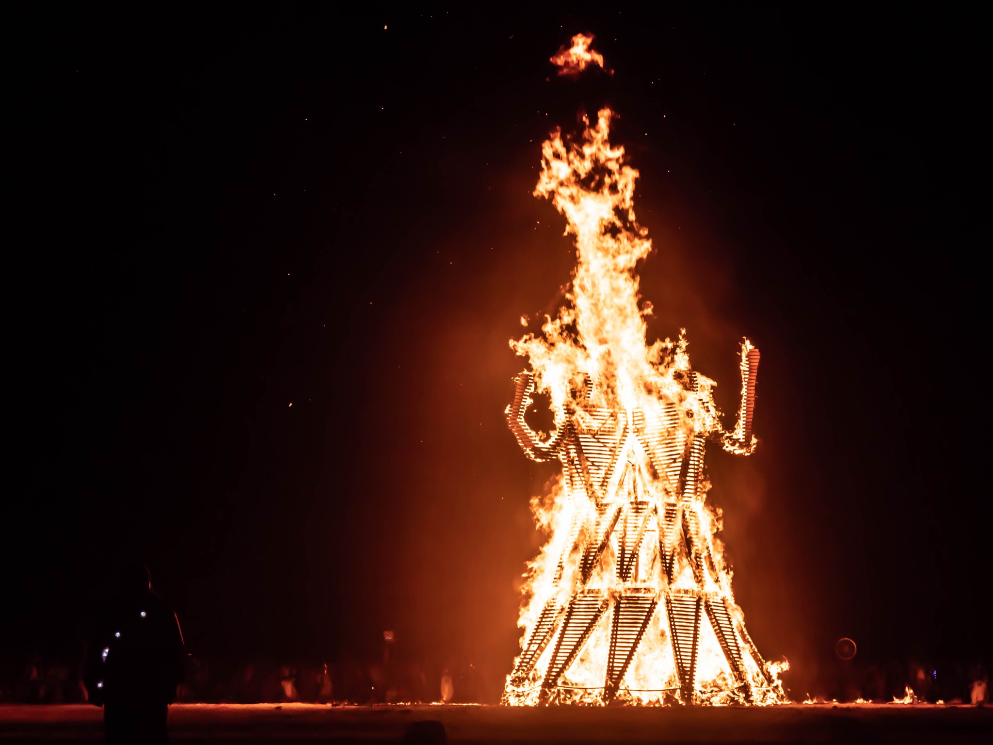 The burning ritual is a spectacular sight to see | Photo credits: David Gwynne-Evans