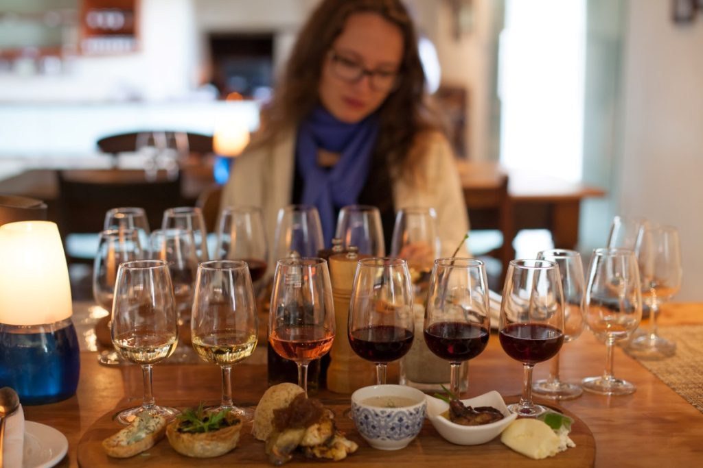 A wine tasting in the Cape Winelands Photo: Getty Images