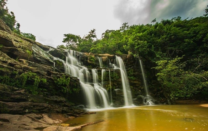Wasserfall im Paradise Valley Naturschutzgebiet.