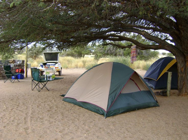 Wild campsites in Nambia